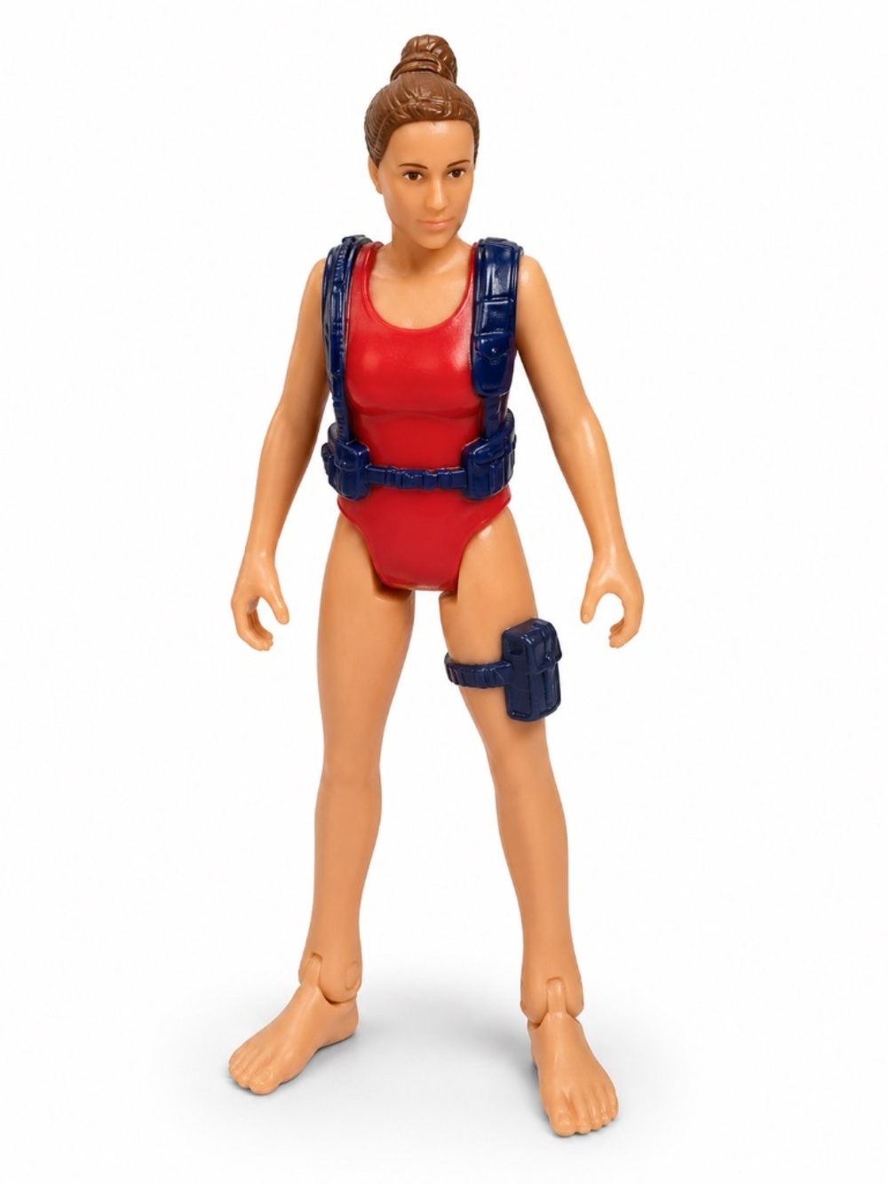 Chap Mei Ocean Quest Female Diver Figure Red Swimsuit 4" Action Figure